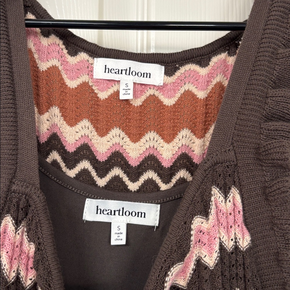 Heartloom Multicolor Zigzag Ruffle Tank - Picture 4 of 4